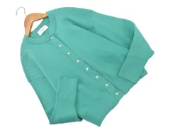 OPAQUE オペーク スナップボタン カーディガン size38/緑 ■◇ レディースのサムネイル