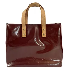 ルイ・ヴィトン LOUIS VUITTON バッグ レディース ブランド ハンドバッグ  モノグラム ヴェルニ モノグラムヴェルニ リードPM パープル M91993 紫系 ミニバッグ おしゃれ かわいい 【中古】
