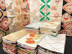平和屋着物○京友禅作家 伊藤美智夫 訪問着 舞桜文 正絹 逸品