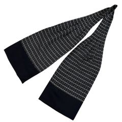 HERMÈS シルク アスコットタイ HERMES◇アスコットタイ/スカーフ/シルク/BRD/総柄/レディース/PROUES