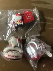 Sanrio HELLO KITTY 50周年 レトロ カメラ 電話 コインケース キーホルダー 新品