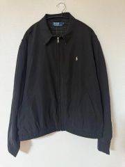 90s Ralph Lauren ブラック スイングトップ ジップジャケット - メルカリ