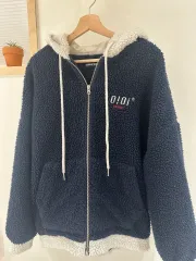 O!Oi 刺繍 フリース フーディー ジャンプ (oioi)のサムネイル