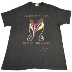 90年代 USA製 FLEETWOOD MAC フリートウッド・マック Behind the Mask 半袖Ｔシャツ バンド ブラック(メンズ XL)中古 古着 Y0095のサムネイル