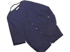 KOE コエ リネン混 Vネック カーディガン sizeS/紺 ■◇ メンズのサムネイル