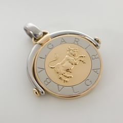 BVLGARI ブルガリ ホロスコープ しし座 星座ネックレス K18 SS - メルカリ