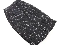 yangany ヤンガニー ドット フレア ロング スカート size36/黒 ■◇ レディースのサムネイル