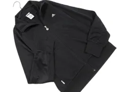 adidas アディダス トラック ジャケット sizeL/黒 ■◇ レディース