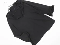 COMME CA ISM コムサイズム フリル カットソー sizeM/黒 ■◇ レディース