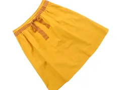 MACKINTOSH PHILOSOPHY マッキントッシュフィロソフィー リネン混 Aライン 台形 スカート size38/黄 ■◇ レディース