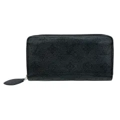 ルイ・ヴィトン LOUIS VUITTON 財布 レディース ブランド 長財布 モノグラムマヒナ ジッピーウォレット ノワール ブラック M61867 ラウンドファスナー おしゃれ ロゴ 大人 【中古】