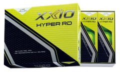 Dunlop XXIO HYPER RD Golf Balls, 2025 Model, 1 Dozen (12 Balls), Lime Yellow