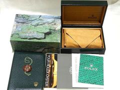 ROLEX純正 空箱 16800 サブマリーナ 冊子付 ムーンクレーター BOX ROLEX純正 空箱 16800 サブマリーナ 冊子付 ムーンクレーター BOX