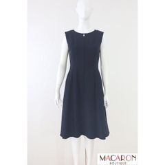 Rene ニットプリーツワンピース 5412040 2024年商品 紺/ネイビー ルネ