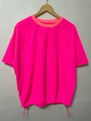 100-110 NIKE ナイキ スウッシュ ロゴ ナイロン ルーズフィット 半袖Tシャツ