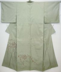 美品】色無地訪問着 正絹 お宮参り 身丈158cm - メルカリ