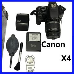 豪華14点セット✨ Canon X4 レンズ セット 一眼レフ カメラ デジカメ EOS キヤノン デジタル一眼 CANON Kiss X4 レンズキット 中古 新品SD