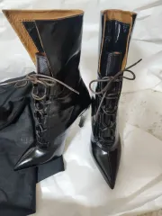 Givenchy ブラック レースアップ アンクルブーツ 36サイズのサムネイル