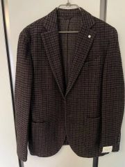美品】LARDINI ラルディーニ EASY ジャケット ブートニエール付46