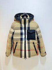 Burberry ヴィンテージチェック ダウンジャケット - メルカリ