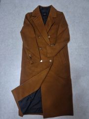 新品】 Is-370601-34/大人気/ヌートリアシェアードデザインコート