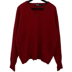 POLO RALPH LAUREN(ポロラルフローレン) ウール Vネック ニットＭ