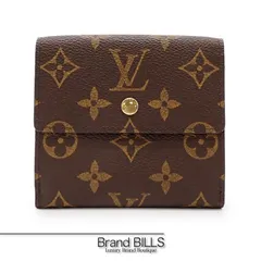 未使用品 LOUIS VUITTON ルイ・ヴィトン ポルトモネ・ビエ・カルトクレディ M61652 モノグラムキャンバス ブラウン ユニセックス