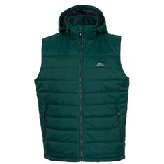 トレスパス レディース アウター ジャケット・ブルゾン ジレ Trespass Mens Franklyn Padded Gilet Forest Green グリーン