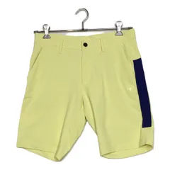 中古 メンズ デサントゴルフ DESCENTE GOLF ハーフパンツ M 黄色 イエロー
