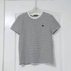 (状態良好) GUESS ゲス 半袖 Tシャツ M ストライプ
