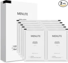 1414_965 MENLITE 毛穴パック 角栓除去 部分用パック 鼻パック 5回分 ナチュラルマイルド ノーズパック 簡単ケア 角質ケア 毛穴ケア 0501