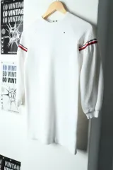W(F) Tommy Hilfiger トミーヒルフィガー ドレス ONE PIECE キッズ 白-159A3