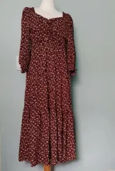 フラワー ロング丈ワンピース（新品）