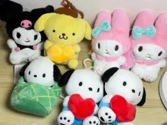 サンリオ キーホルダー (マイメロディ/ポムポムプリン/ポチャッコ/クロミ)