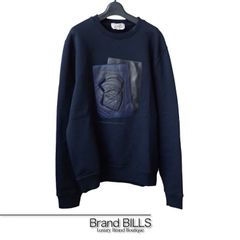 美品 HERMES エルメス シェーヌダンクル エンボス トレーナー