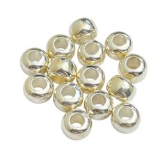 美品 タディ&キング SV無垢ビーズ 6mm 6発セット(1発定価9350円 