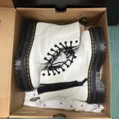 MM6 x Dr.Martens TWIST 8 ホール ブーツ EU37 - メルカリ