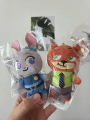 ズートピア1 ニック ジュディ バッグホルダー ぬいぐるみ キーホルダー
