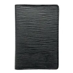 ルイ・ヴィトン LOUIS VUITTON カードケース メンズ ブランド エピレザー オーガナイザー・ドゥ ポッシュ ブラック M60642 カード入れ おしゃれ スマート 大人 かっこいい 【中古】