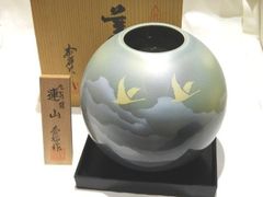 美品 乾茂號造 茶筒 茶入 茶壷 茶道具 ◇ 錫製 シルバーカラー 茶芯 茶