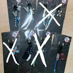 鬼滅の刃 MEGABOX 特典 日輪刀キーホルダー 義勇 伊之助 時透 無一郎 しのぶ 実弥 悲鳴嶼 行冥 鬼滅の刃