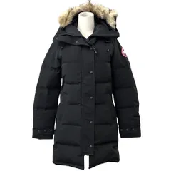 カナダグース CANADA GOOSE ダウン レディース ブランド マッケンジー ダウンジャケット ポリエステル ファー ブラック 230ZJL M 防寒 冬 【中古】
