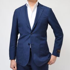 サルトリオ 春夏 シアサッカー テーラードジャケット 48（M〜L相当