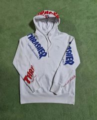 Thrasher ホワイト パーカー 80
