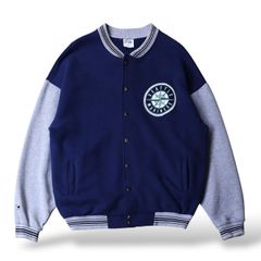 旧ロゴ 90s San Jose Sharks スタジャン サンノゼシャークス - メルカリ