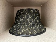 新品 グッチ GUCCI ダブルG付き GGキャンバス バケット - メルカリ