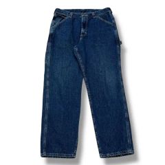 古着 Carhartt ダブルニー デニムペインターパンツ フェード W40