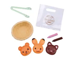 【中古】おもちゃ デコレーションパン 「シルバニアファミリー 森のにぎやかパン屋さん」