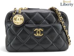 未使用 バーバリー ハウスチェック ショルダーバッグ ショルダーポーチ アクセサリーポーチ  ベージュ ブラック  3975376 BURBERRY - BURBERRY バーバリー ハウスチェック チェック柄