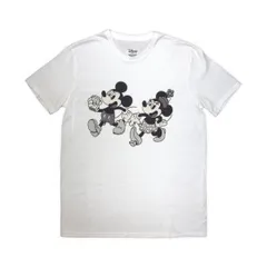 Disney Tシャツ ディズニー Mickey & Minnie L